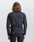 SANTINI Fahrrad-Thermojacke - ALPHA TRAIL - Schwarz