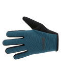 SANTINI Langfinger-Fahrradhandschuhe - MTB - Blau