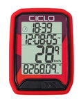 CICLOSPORT Tachometer - PROTOS 213 - Rot