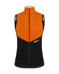 SANTINI Fahrradweste - REDUX VIGOR - Orange/Schwarz