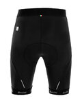 SANTINI Fahrradshorts ohne Träger - CUBO - Schwarz