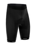 SANTINI Fahrradshorts ohne Träger - CUBO - Schwarz