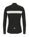 SANTINI Langarm Fahrradtrikot für den Winter - ADAPT WOOL - Weiß/Schwarz