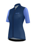 SANTINI Kurzarm Fahrradtrikot - REDUX STAMINA LADY - Blau