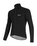 SANTINI Winddichte Fahrradjacke - NEBULA PURO - Schwarz