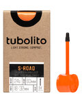 TUBOLITO Reifenschlauch - S-TUBO ROAD 700x18/28C - SV60 - Orange