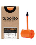 TUBOLITO Reifenschlauch - S-TUBO CX/GRAVEL BLACK - SV42 - Orange