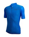 SANTINI Kurzarm Fahrradtrikot - COLORE PURO - Blau