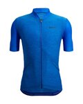 SANTINI Kurzarm Fahrradtrikot - COLORE PURO - Blau