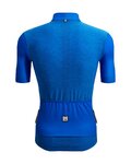 SANTINI Kurzarm Fahrradtrikot - COLORE PURO - Blau