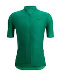 SANTINI Kurzarm Fahrradtrikot - COLORE PURO - Grün
