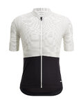 SANTINI Kurzarm Fahrradtrikot - COLORE RIGA - Weiß