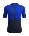SANTINI Kurzarm Fahrradtrikot - COLORE RIGA - Blau
