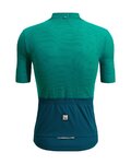 SANTINI Kurzarm Fahrradtrikot - COLORE RIGA - Grün