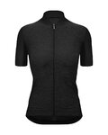 SANTINI Kurzarm Fahrradtrikot - COLORE PURO - Schwarz