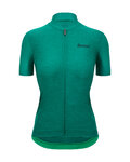 SANTINI Kurzarm Fahrradtrikot - COLORE PURO - Grün