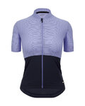 SANTINI Kurzarm Fahrradtrikot - COLORE RIGA - Lila/Blau