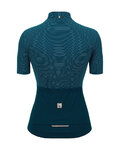 SANTINI Kurzarm Fahrradtrikot - COLORE RIGA - Blau