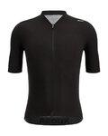 SANTINI Kurzarm Fahrradtrikot - REDUX SPEED - Schwarz