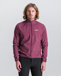 SANTINI Winddichte Fahrradjacke - VENTUS - bordeaux