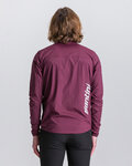 SANTINI Winddichte Fahrradjacke - VENTUS - bordeaux