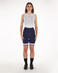 SANTINI Fahrradshorts ohne Träger - GIADA PURE - Lila/Blau