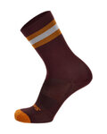 SANTINI Klassische Fahrradsocken - BENGAL - bordeaux