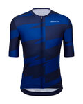 SANTINI Kurzarm Fahrradtrikot - FURIA SMART - Blau