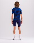 SANTINI Kurzarm Fahrradtrikot - FURIA SMART - Blau