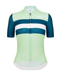 SANTINI Kurzarm Fahrradtrikot - ECO SLEEK NEW BENGAL - Hellgrün/Grün