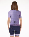 SANTINI Kurzarm Fahrradtrikot - PAWS FORMA - Lila