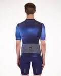SANTINI Kurzarm Fahrradtrikot - OMBRA - Blau