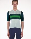 SANTINI Kurzarm Fahrradtrikot - ECO SLEEK NEW BENGAL  - Hellgrün