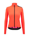 SANTINI Langarm Fahrradtrikot für den Winter - ADAPT MULTI - Rosa