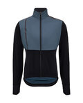 SANTINI Fahrrad-Thermojacke - VEGA ABSOLUTE - Blau/Schwarz