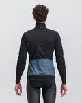 SANTINI Fahrrad-Thermojacke - VEGA ABSOLUTE - Blau/Schwarz