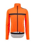 SANTINI Fahrrad-Thermojacke - GUARD NEOS - Orange