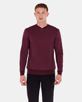 SANTINI Kapuzenpullover - WRAP - bordeaux