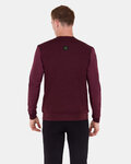 SANTINI Kapuzenpullover - WRAP - bordeaux