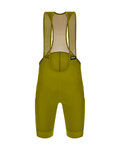SANTINI Kurze Fahrradhose mit Trägern - RTR - Grün