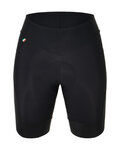 SANTINI Fahrradshorts ohne Träger - OMNIA BIO - Schwarz