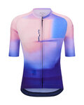 SANTINI Kurzarm Fahrradtrikot - LUCE - Blau/Rosa