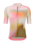 SANTINI Kurzarm Fahrradtrikot - LUCE - Rosa/Braun