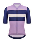 SANTINI Kurzarm Fahrradtrikot - BENGAL - Blau/Lila/Weiß