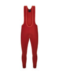 SANTINI Lange Fahrradhose mit Trägern - RTR - Rot