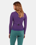 SANTINI Langarm Fahrradtrikot für den Winter - RTR - Lila
