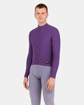 SANTINI Langarm Fahrradtrikot für den Winter - RTR - Lila