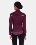SANTINI Winddichte Fahrradjacke - RTR WIND - bordeaux