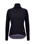 SANTINI Langarm Fahrradtrikot für den Winter - RTR - Schwarz