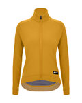 SANTINI Langarm Fahrradtrikot für den Winter - RTR - Gelb